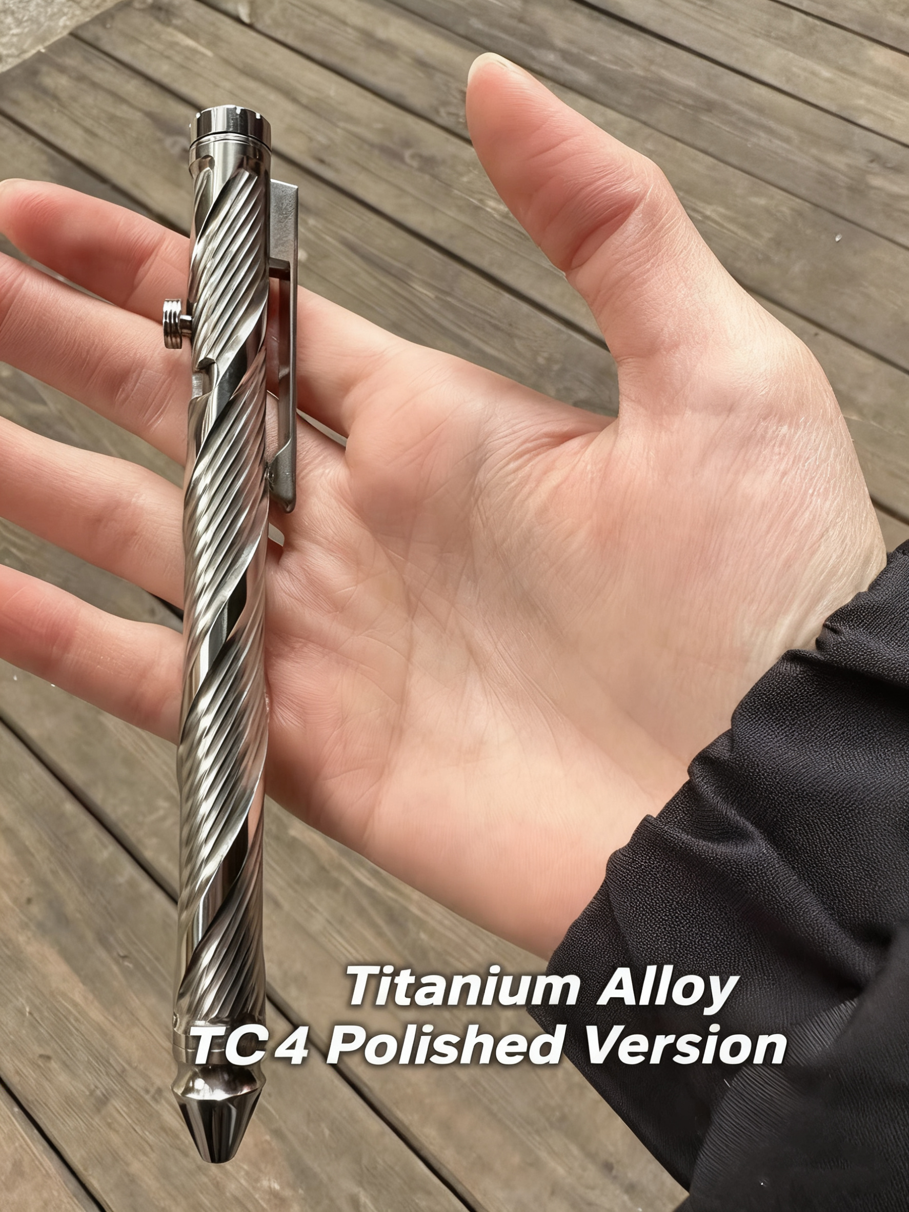 Edc Gear Every Day Carry - EDC Titanium Pen with Ball Bearing