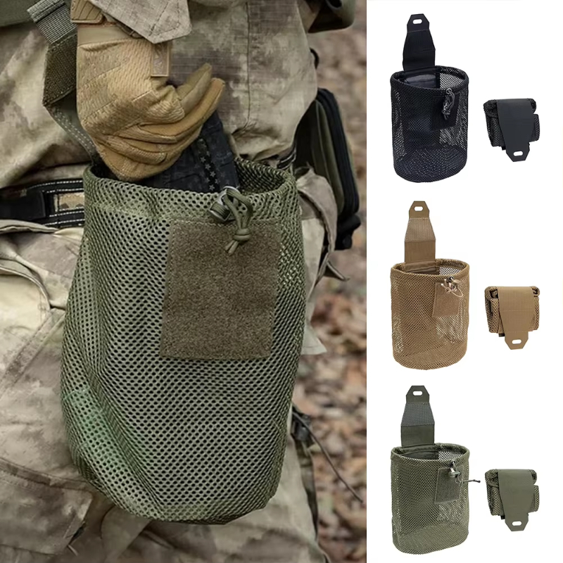Edc Able Carry - Nylon New Roll-Up Mesh Dump Pouch