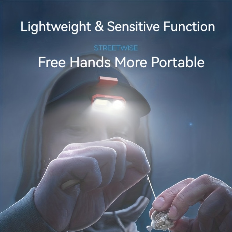 Induction Cap Clip Light LED H - مراجعة Edc (Every Day Carry وسعره