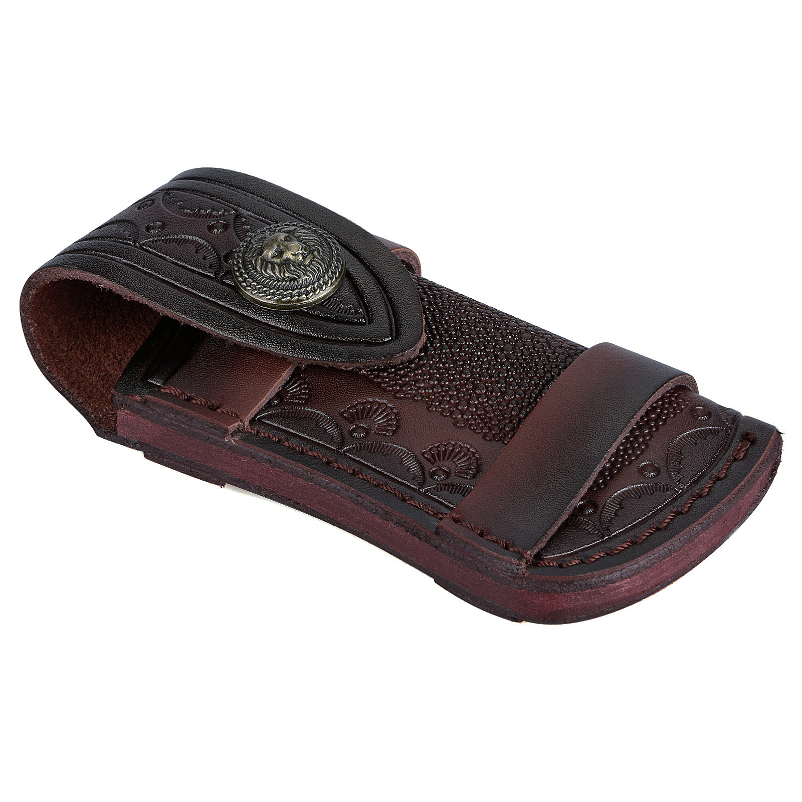 Folding Knife Holder Outdoor T - مراجعة Leather Edc. Carry Pouch وسعره