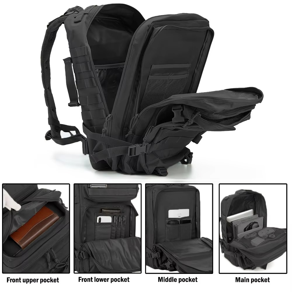 30L/50L Man Tactical Backpacks - مراجعة Edc Carry Kit وسعره
