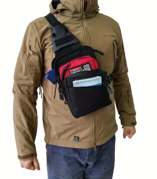 Tactical Concealed Carry Sling - مراجعة Edc Pistol Carry Bag وسعره