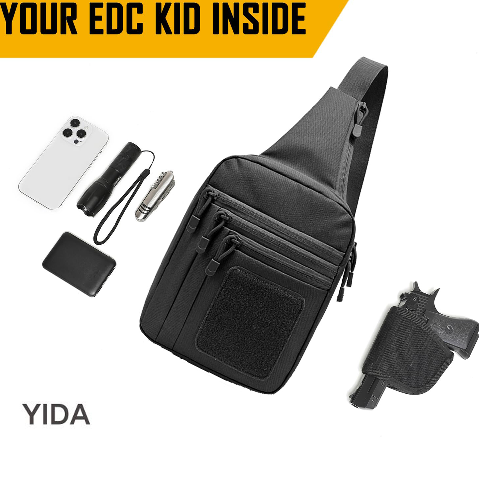 Concealed Carry Crossbody Bag  - مراجعة Edc Carry Bag For Men وسعره