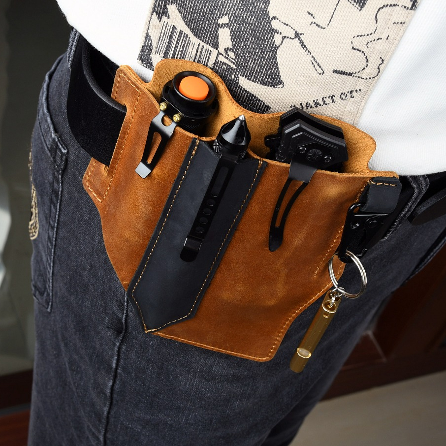 Men Travel Tactical Waist Bag  - مراجعة Edc Carry Bag For Men وسعره