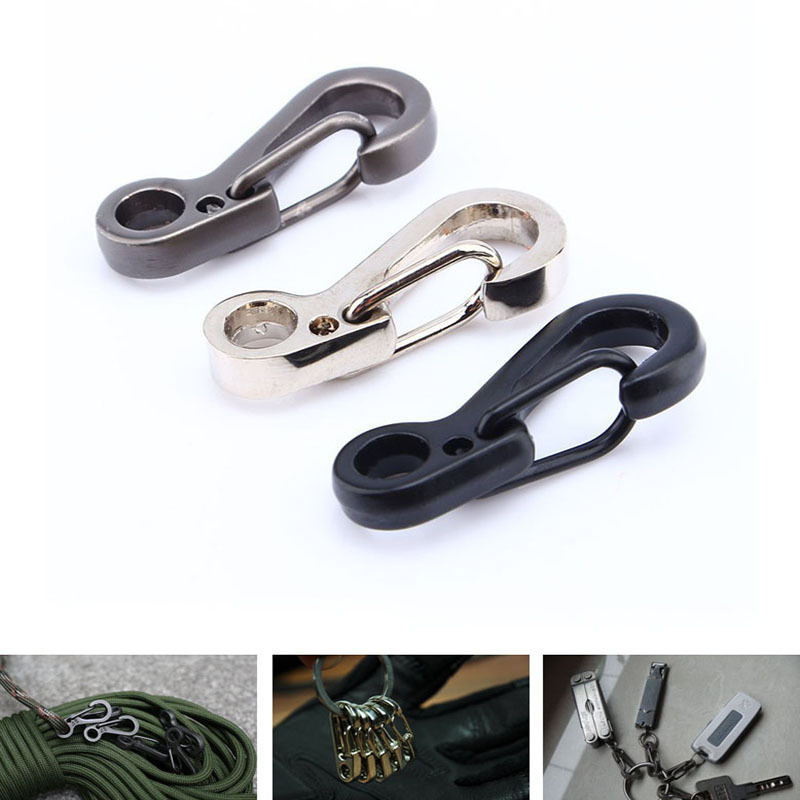 10Pcs/lot Mini Carabiner Parac - مراجعة Edc Carry Kit وسعره