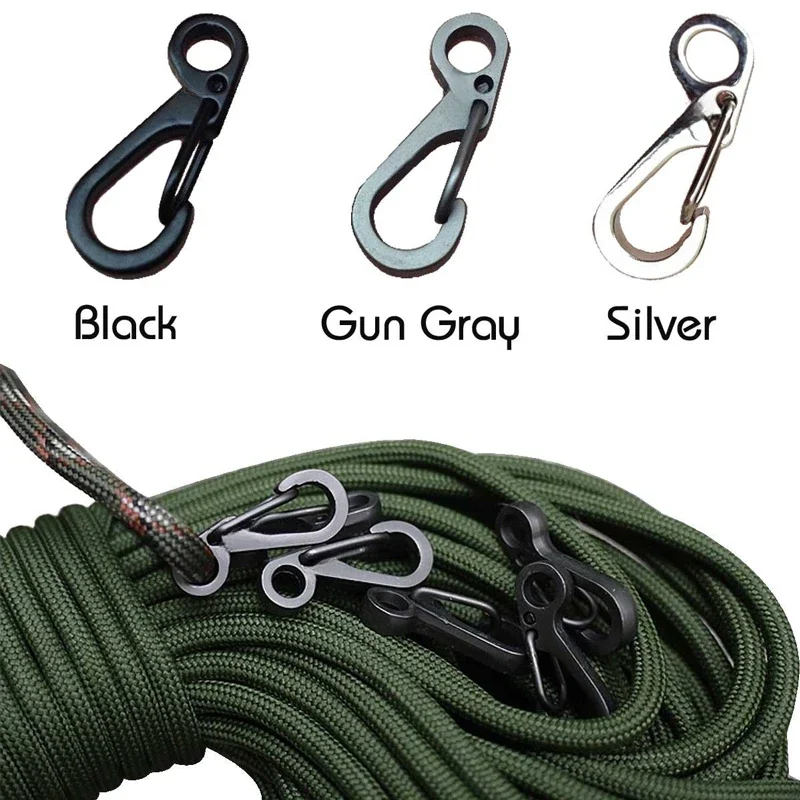 10Pcs/lot Mini Carabiner Parac - مراجعة Edc Carry Kit وسعره