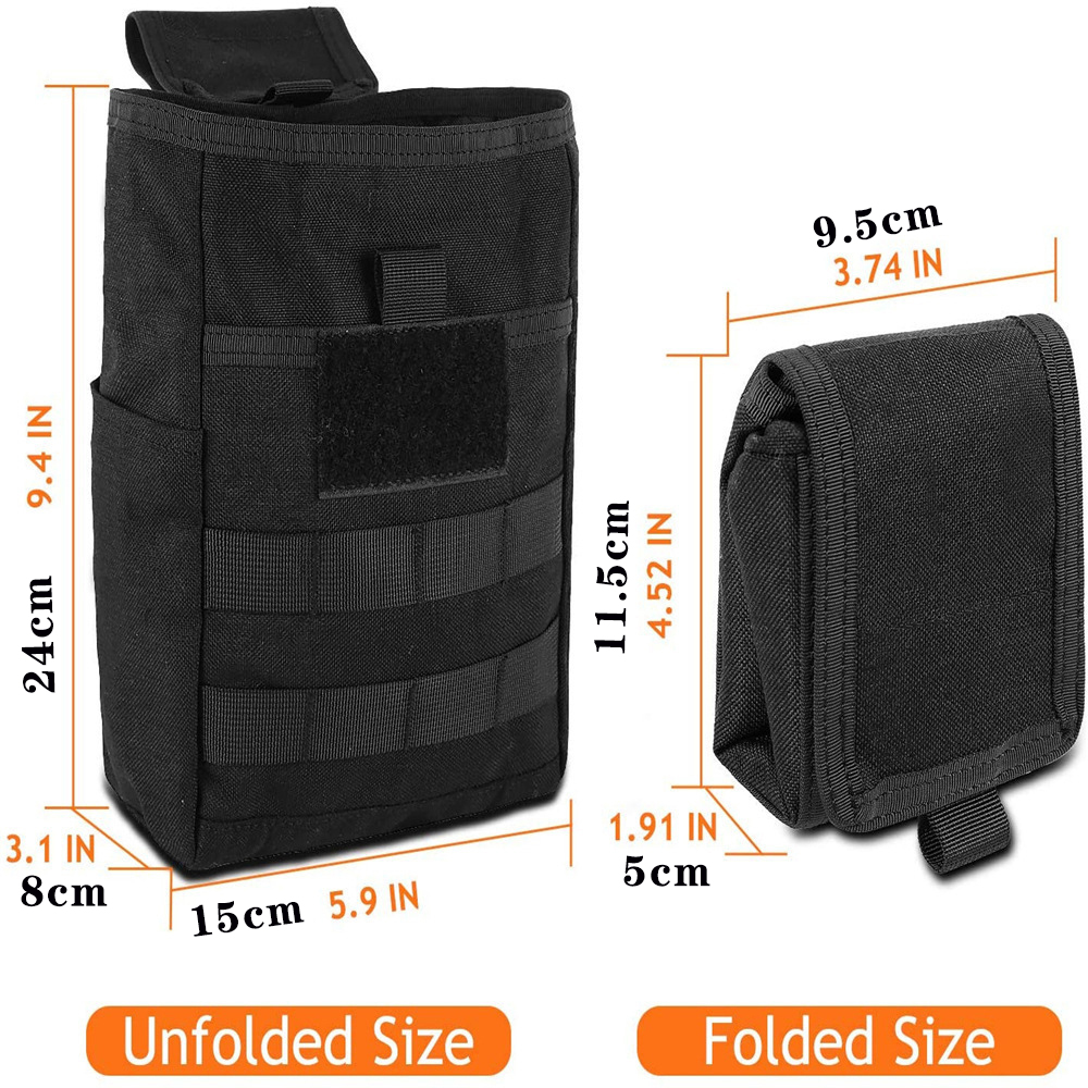 Foldable Molle Dump Drop Pouch - مراجعة Edc Able Carry وسعره