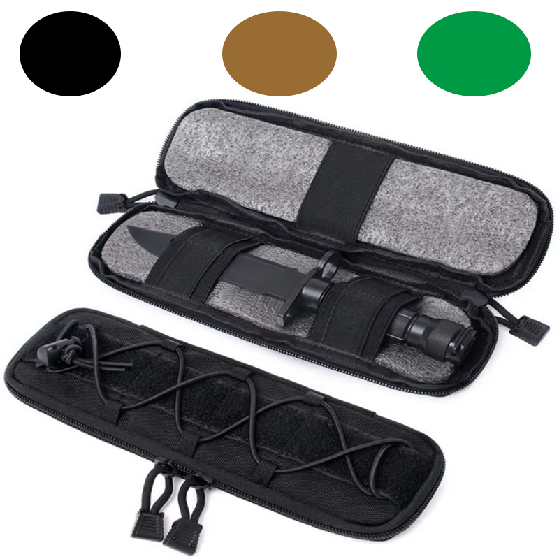Tactical Belt Bag Knife Flashl - مراجعة Edc Carry Kit وسعره