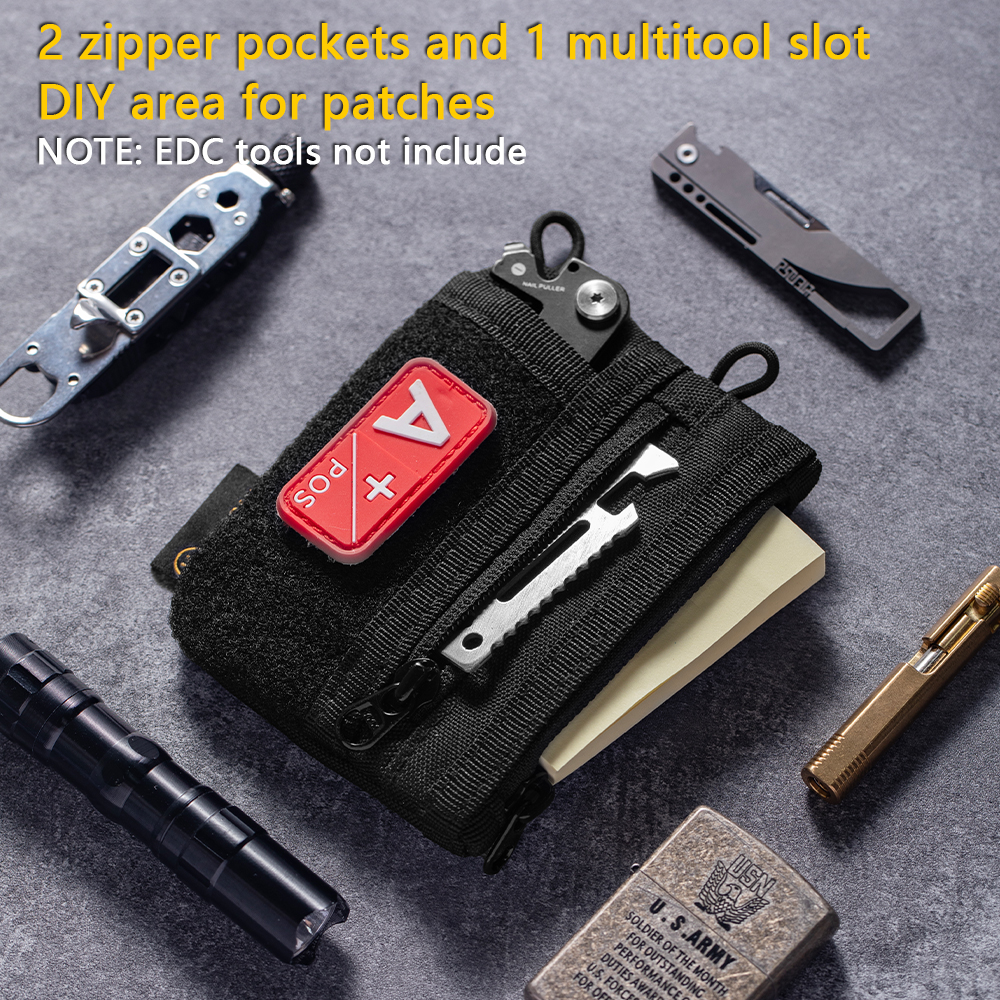 EDC Organizer Pouch with DIY P - مراجعة Edc Gear Every Day Carry وسعره