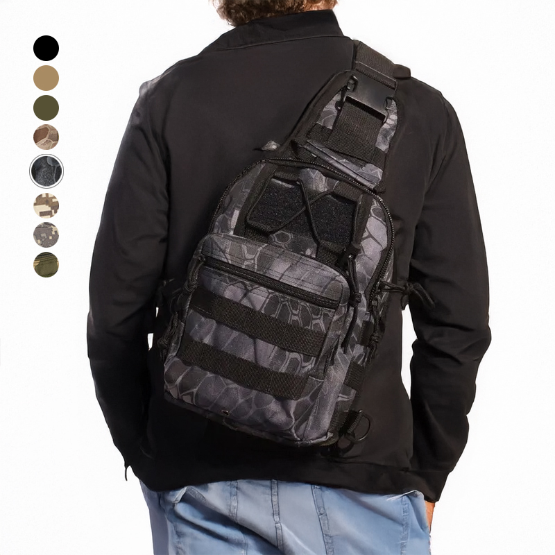 Military Tactical Sling Backpa - مراجعة Edc Concealed Carry Bag وسعره