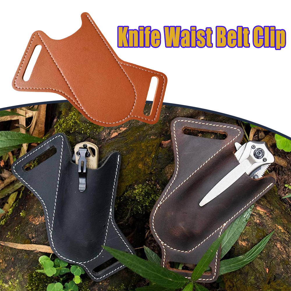 Outdoor EDC Tool Kit Molle Pou - مراجعة Leather Edc. Carry Pouch وسعره