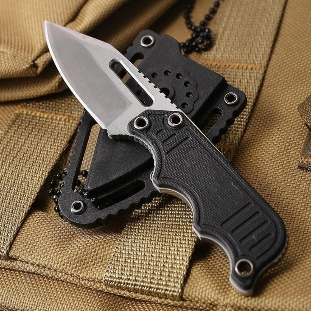 Portable Neck Knife with Kydex - مراجعة Edc Concealed Carry Knife وسعره