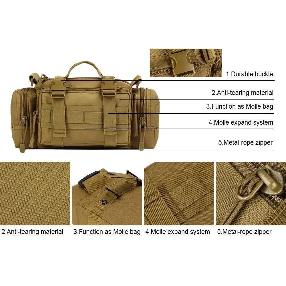 Duffel Waist Bag Molle Waterpr - مراجعة Edc Carry Bag For Men وسعره
