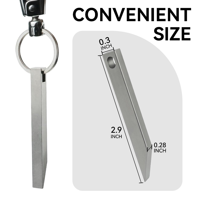 EDC Pry Bar, Heavy Duty Keycha - مراجعة Edc (Every Day Carry وسعره