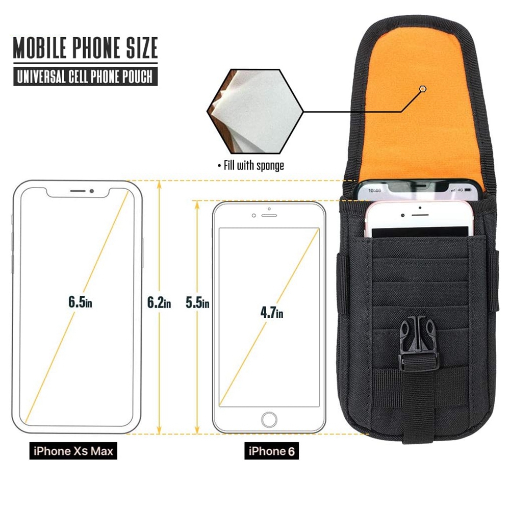 Tactical Phone Pouch Molle,Sma - مراجعة Edc Carry Pouch وسعره
