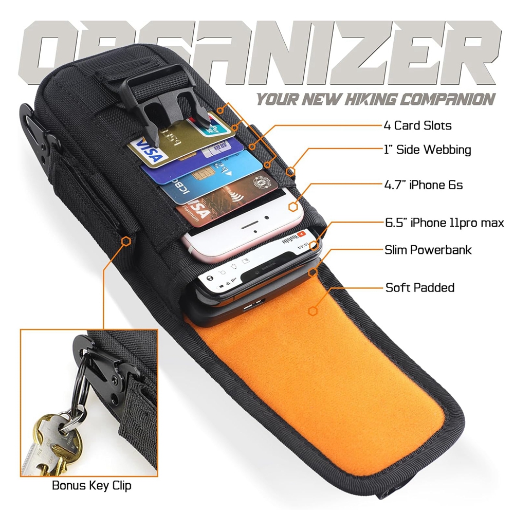 Tactical Phone Pouch Molle,Sma - مراجعة Edc Carry Pouch وسعره