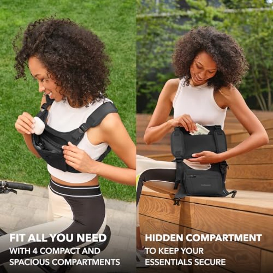 Running Chest Pack Reflective  - مراجعة Leather Edc. Carry Pouch وسعره