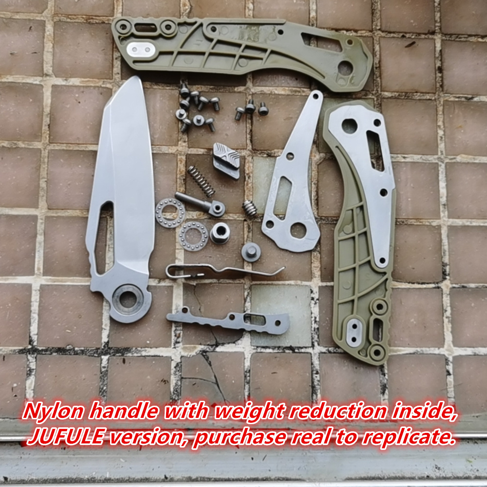 JUFULE Nylon Handle MT210 Deep - مراجعة Edc Concealed Carry Knife وسعره