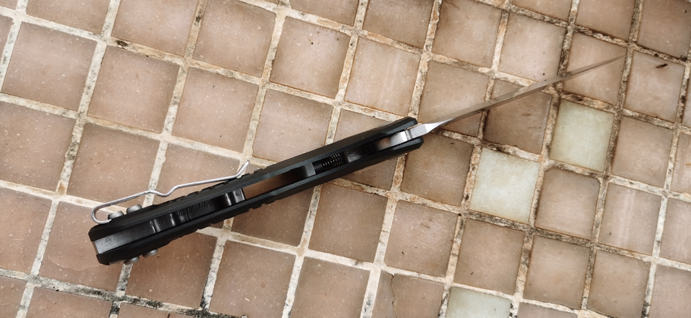 JUFULE Nylon Handle MT210 Deep - مراجعة Edc Concealed Carry Knife وسعره