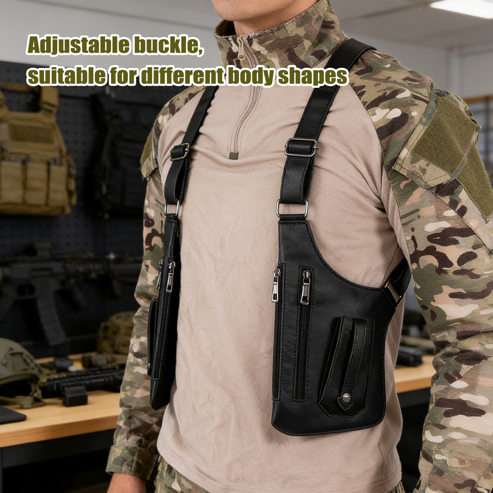 Tatical EDC Men's Chest Rigs A - مراجعة Edc Carry Bag For Men وسعره