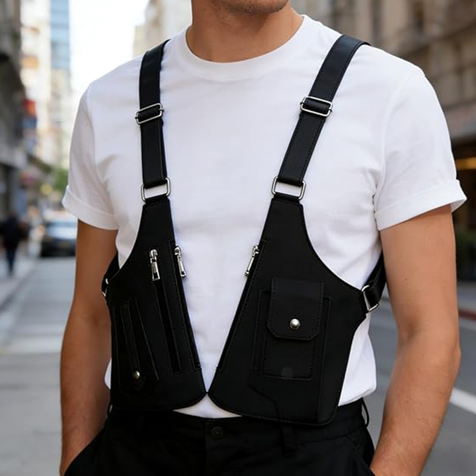 Tatical EDC Men's Chest Rigs A - مراجعة Edc Carry Bag For Men وسعره