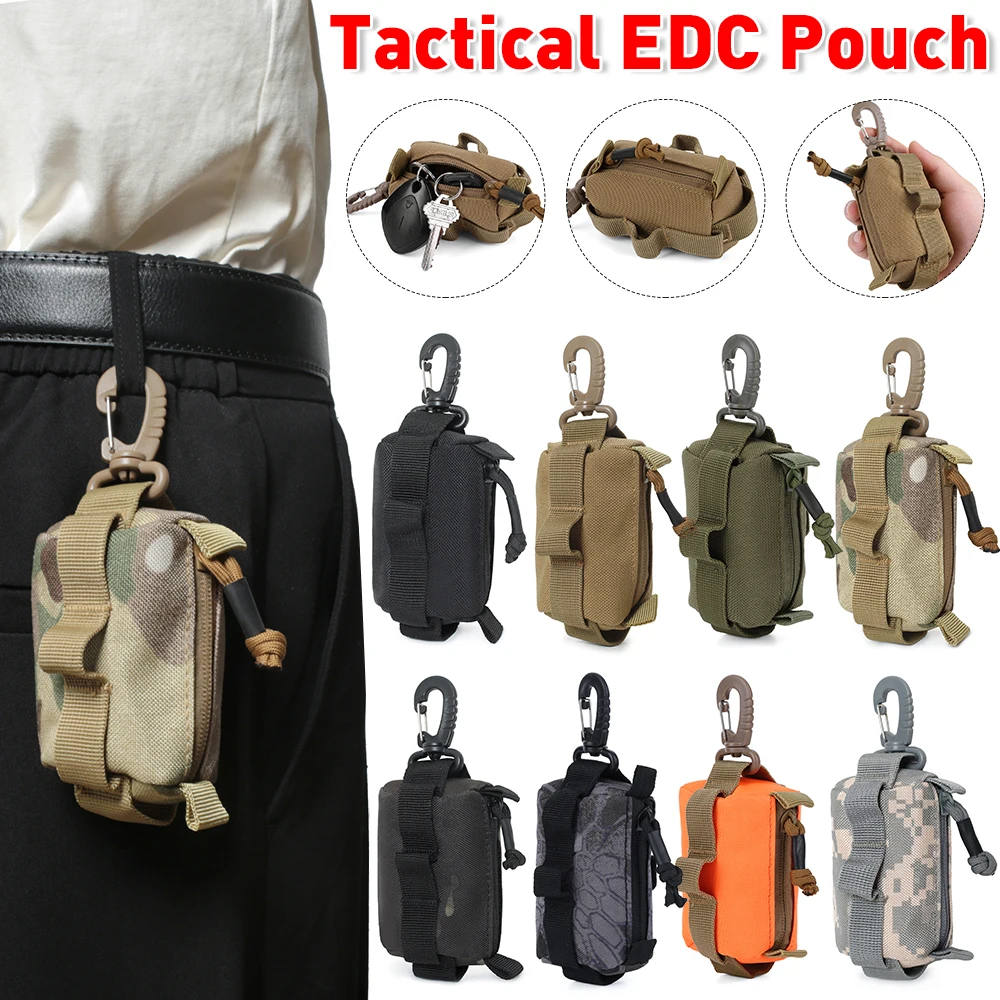 Tactical EDC Pouch Zipper Key  - مراجعة Edc Carry Pouch وسعره