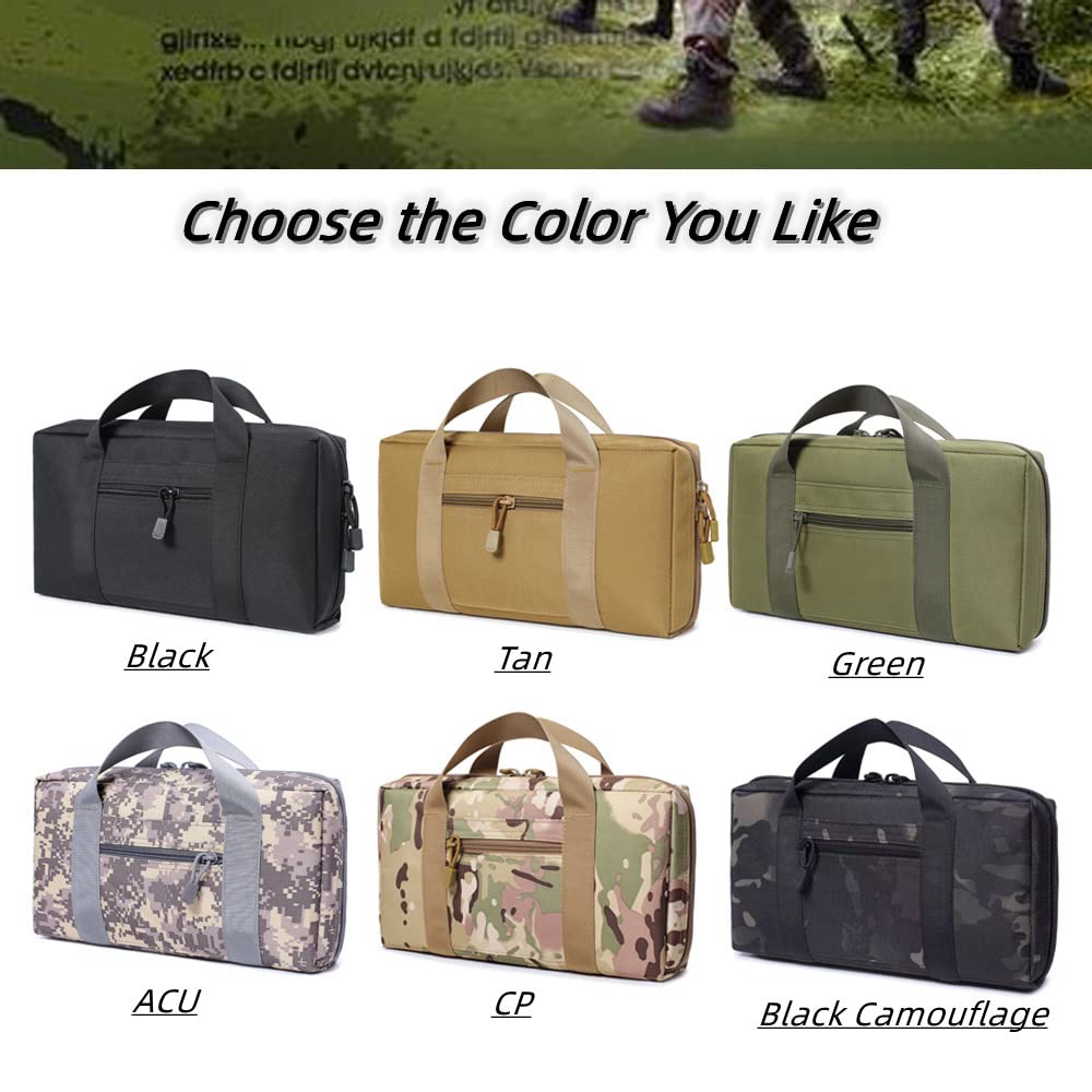 Tactical Pistol Range Bag Gun  - مراجعة Edc Pistol Carry Bag وسعره