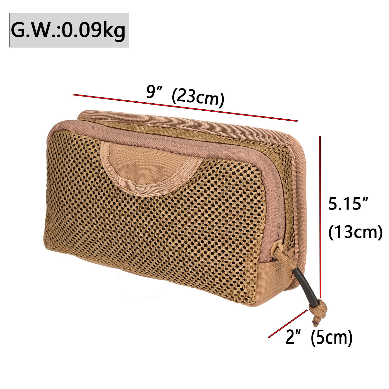 Tactical Internal Mesh Pocket  - مراجعة Edc Carry Kit وسعره