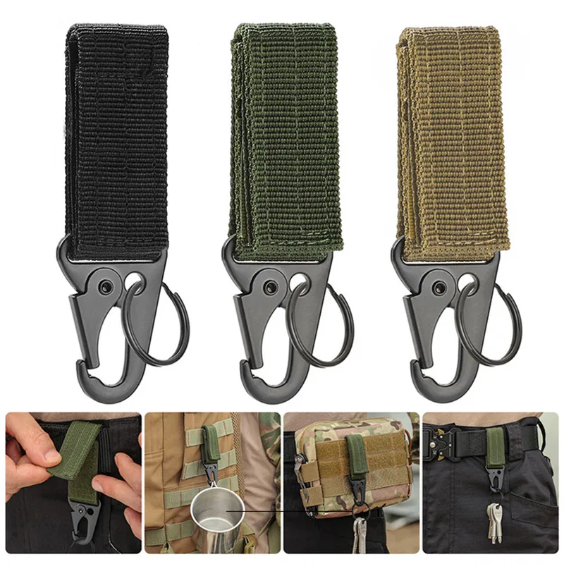 1-4Pcs Tactical Carabiner Outd - مراجعة Edc Carry Kit وسعره