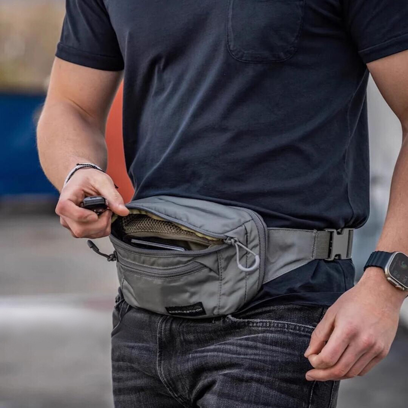 Mens Belt Bag with Adjustable  - مراجعة Edc Carry Bag For Men وسعره