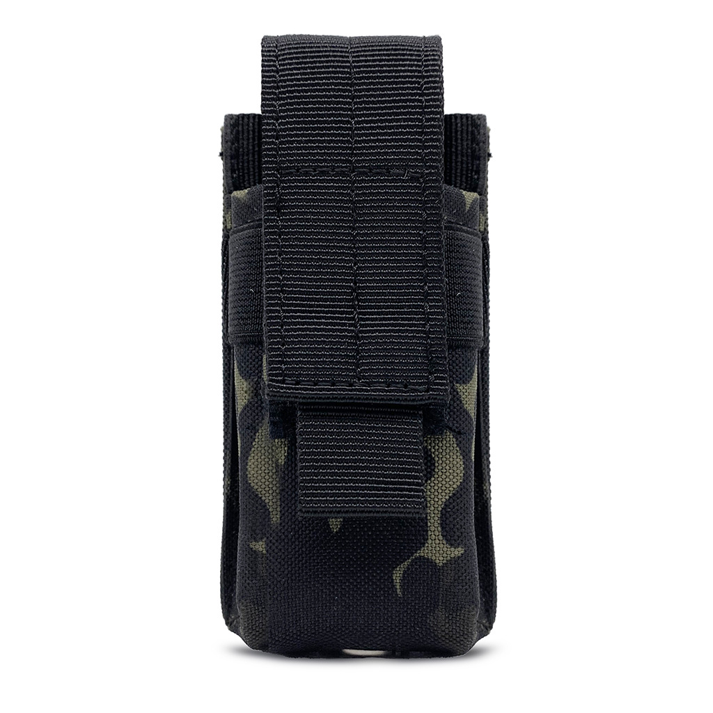 Tactical Molle Flashlight Pouc - مراجعة Edc Carry Knife وسعره