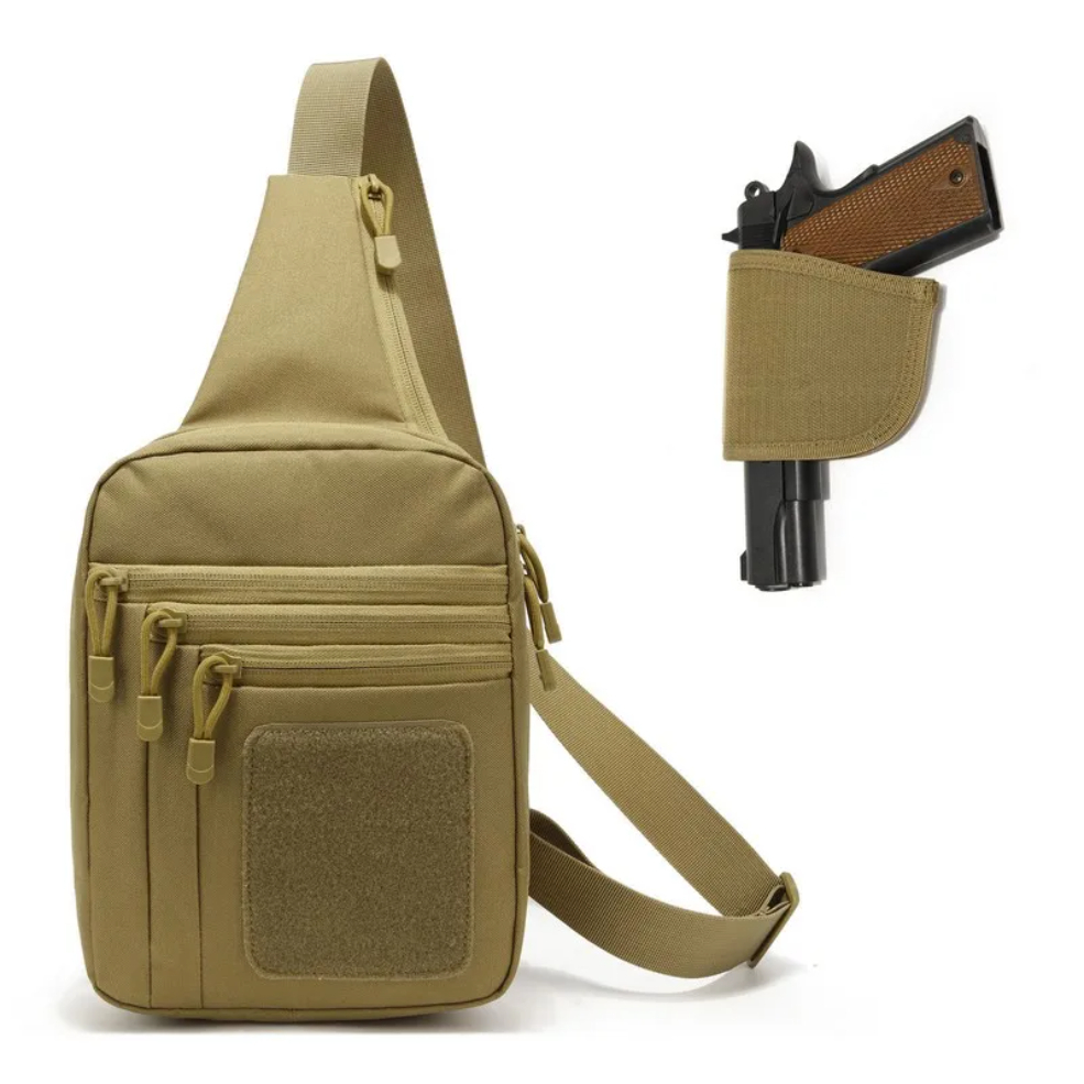 New Tactical Chest Bag Pistol  - مراجعة Edc Carry Bag For Men وسعره