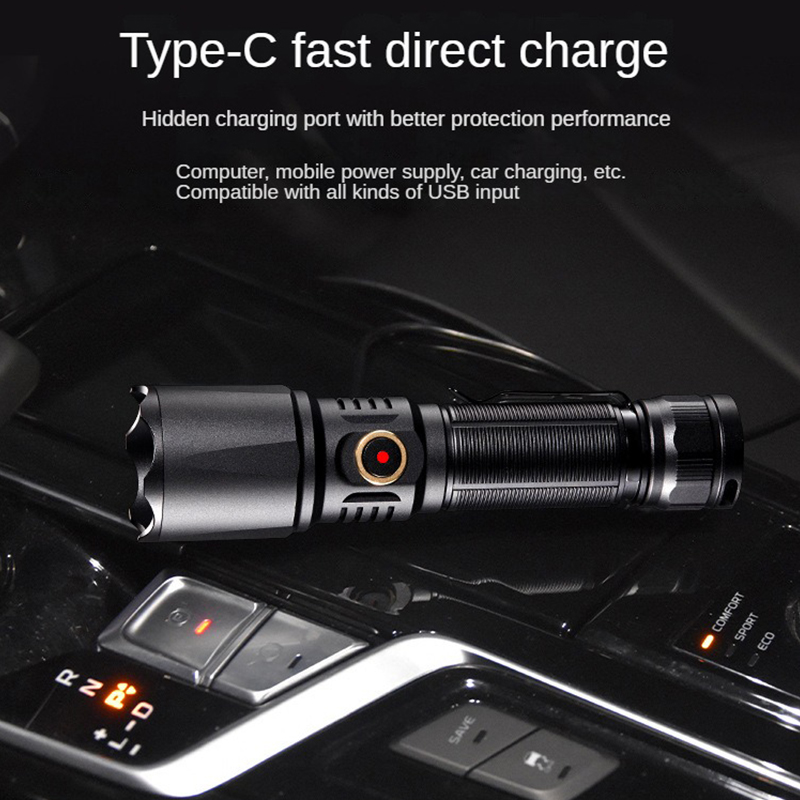 Type-C USB Rechargeable 21700  - مراجعة Edc (Every Day Carry وسعره