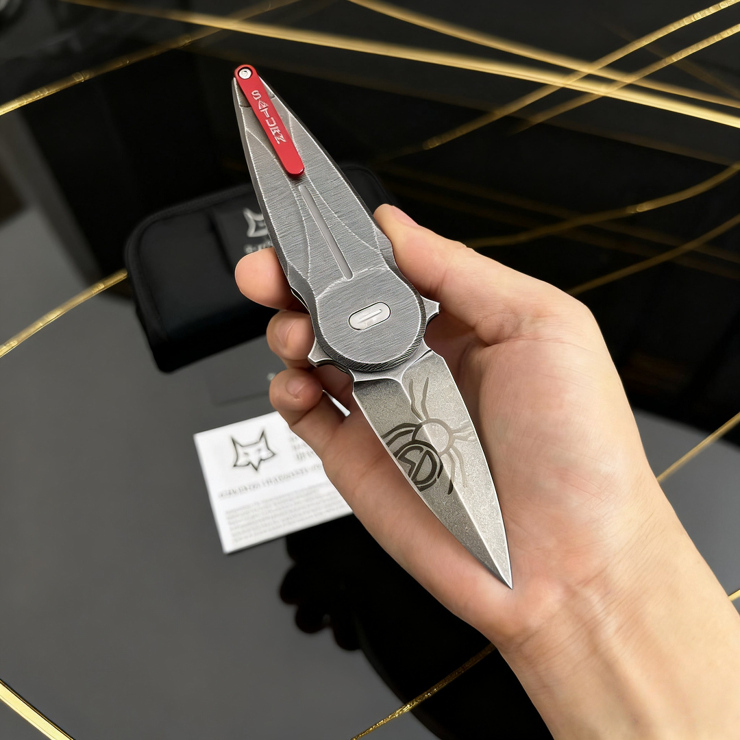 2026 new FX-551 - Golden Crick - مراجعة Edc Concealed Carry Knife وسعره