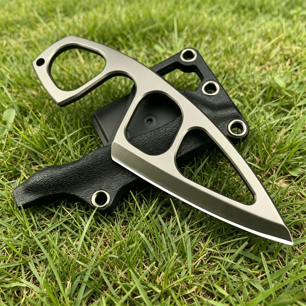 High Hardness Neck Knife 440C  - مراجعة Edc Concealed Carry Knife وسعره