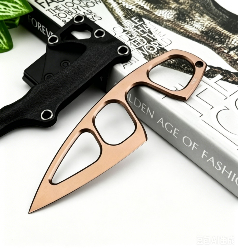 High Hardness Neck Knife 440C  - مراجعة Edc Concealed Carry Knife وسعره