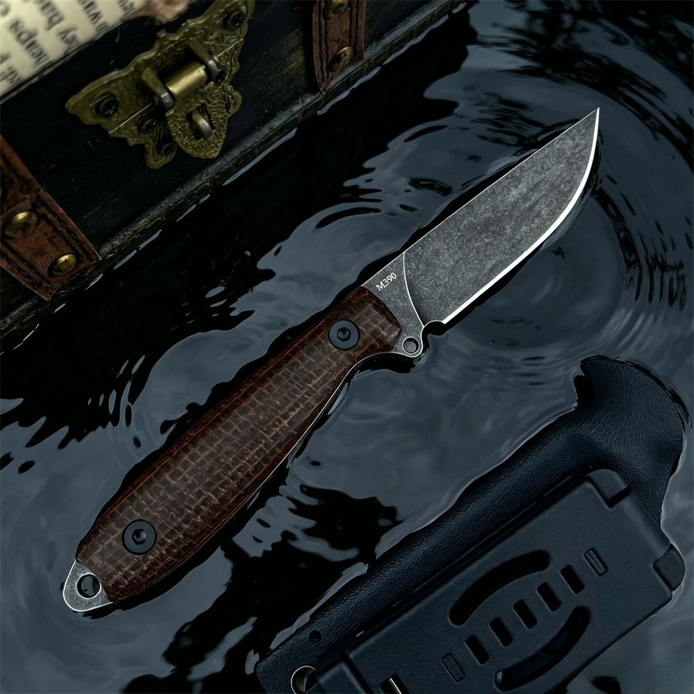 Micarta Grip Fixed Blade EDC K - مراجعة Edc Concealed Carry Knife وسعره
