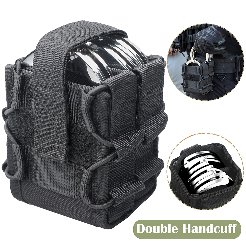 Tactical Molle Double Handcuff - مراجعة Edc Able Carry وسعره