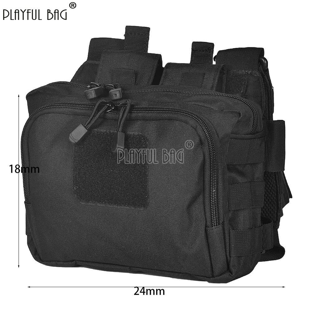 Tactical Outdoor Sling Bag - W - مراجعة Edc Pistol Carry Bag وسعره