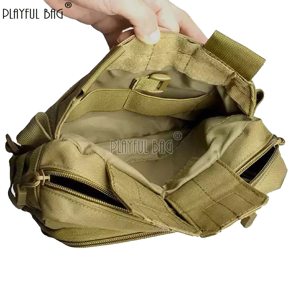 Tactical Outdoor Sling Bag - W - مراجعة Edc Pistol Carry Bag وسعره