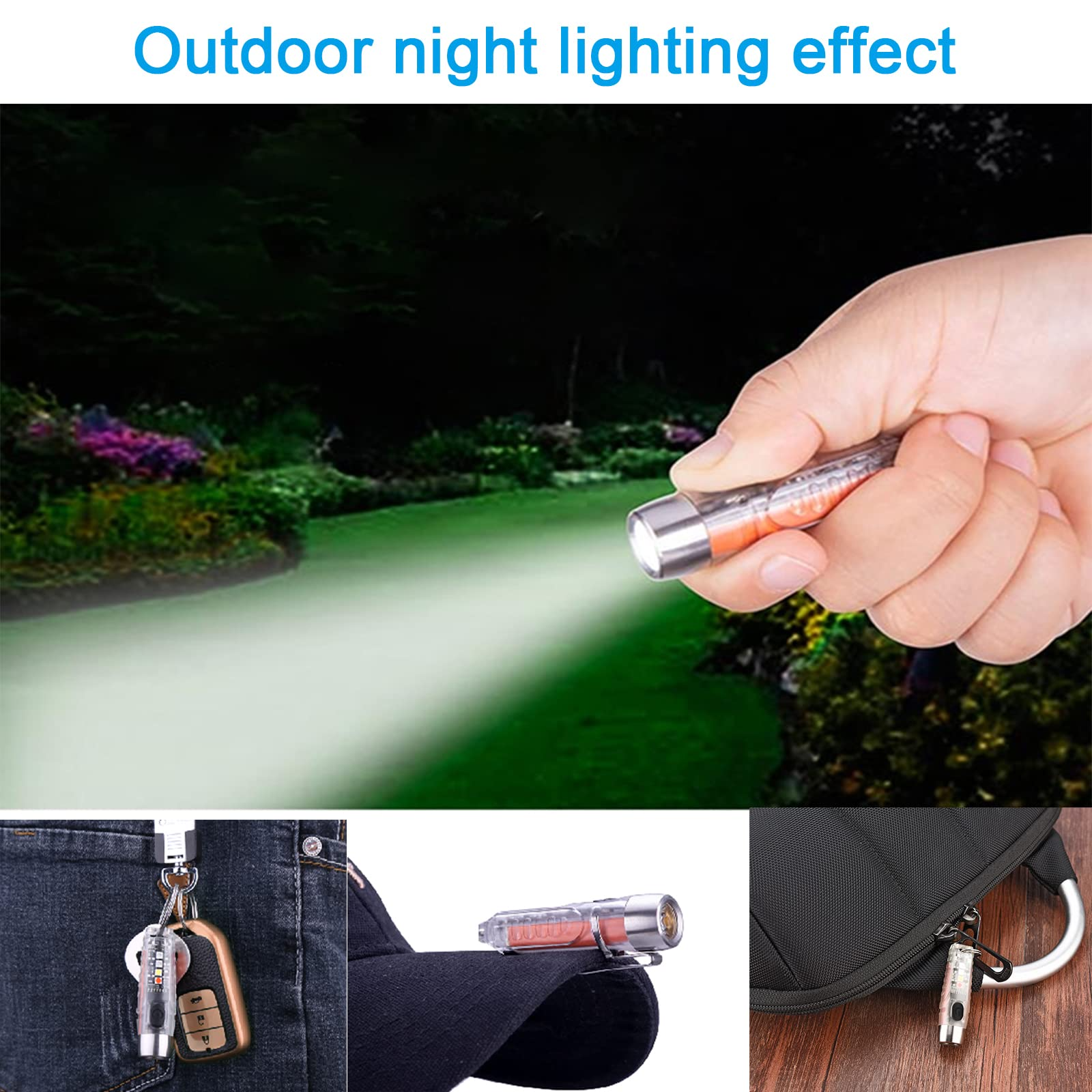Mini Keychain Flashlights EDC  - مراجعة Edc (Every Day Carry وسعره