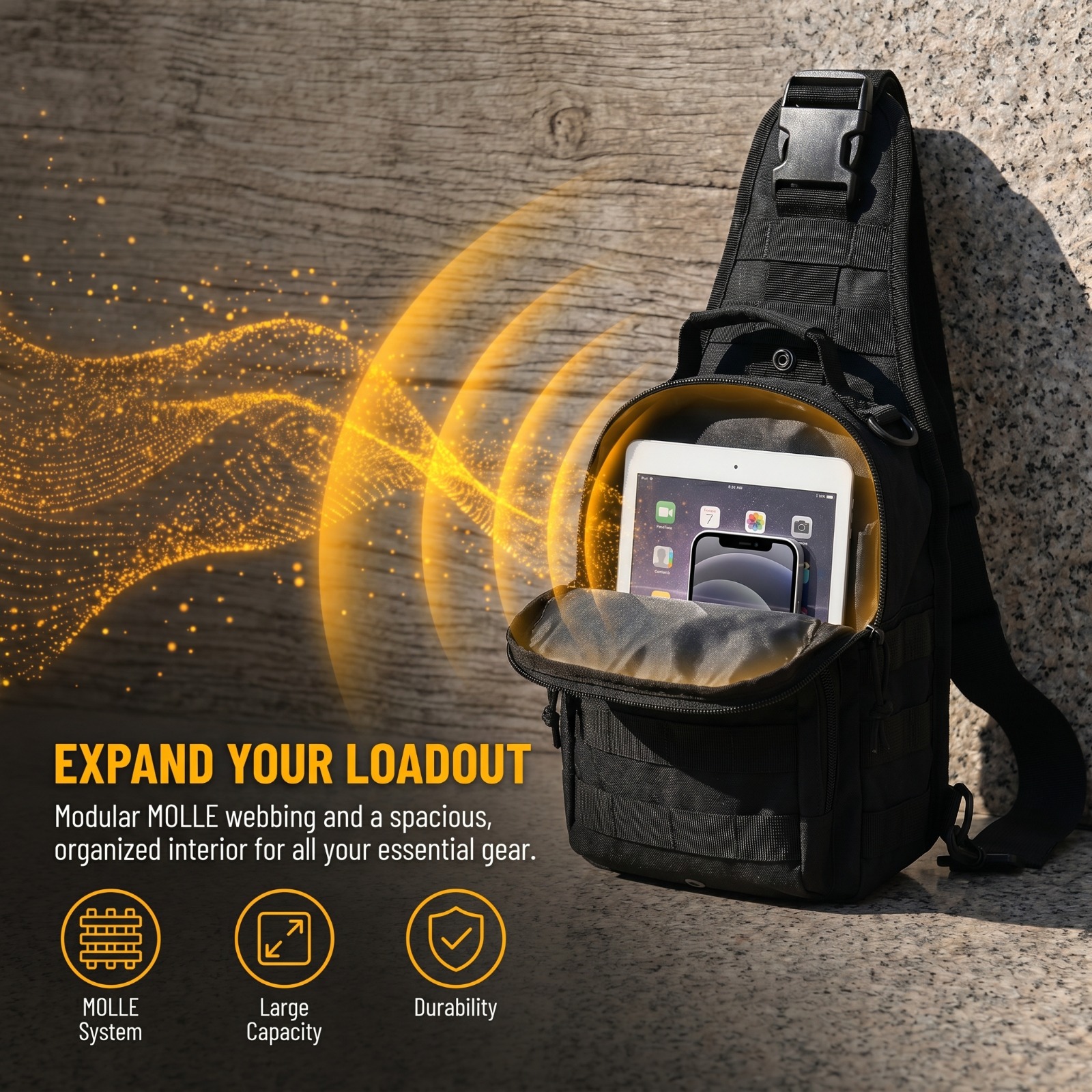 Military Tactical Chest Bag Wa - مراجعة Edc Carry Bag For Men وسعره