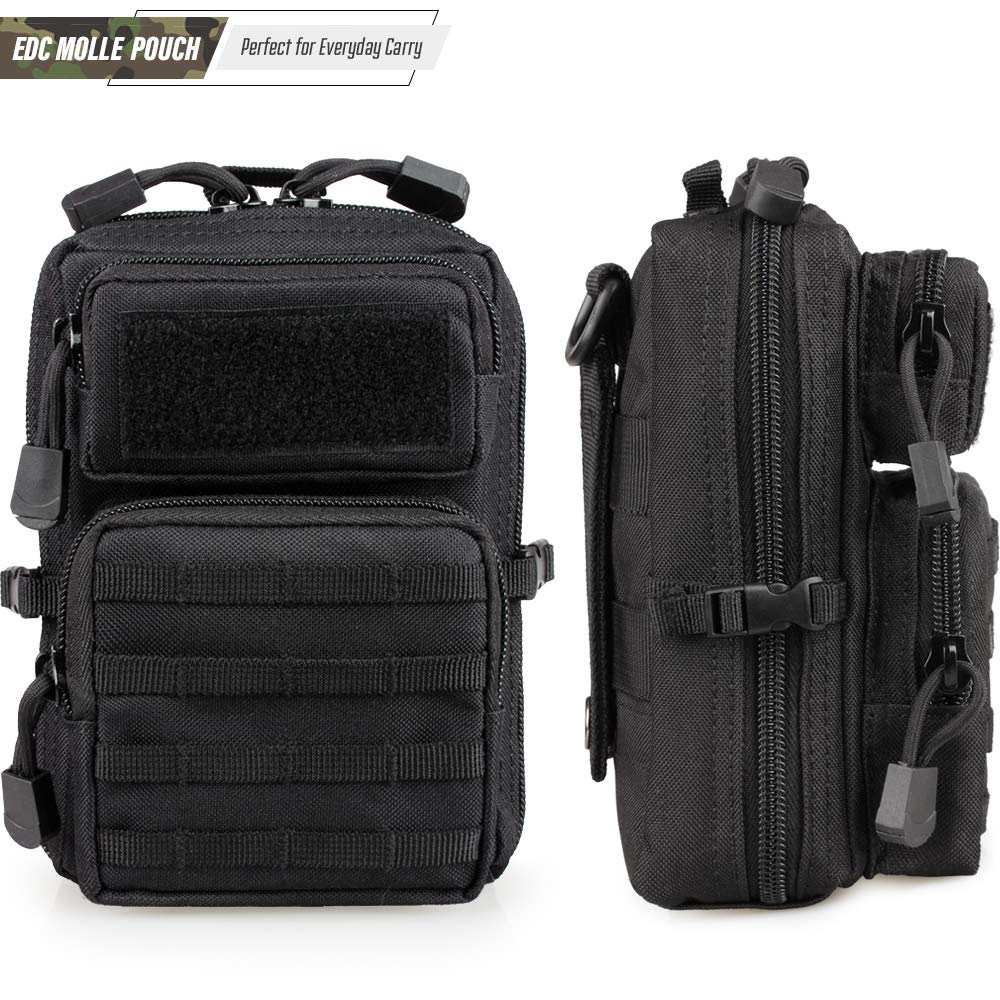 Tactical MOLLE Utility Pouch M - مراجعة Edc Concealed Carry Bag وسعره