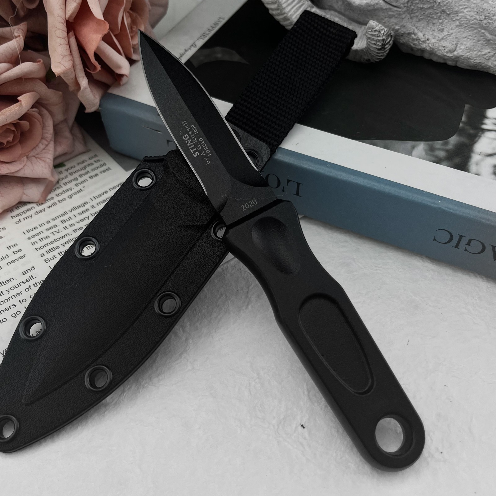 Multi-Function Fixed Blade Kni - مراجعة Edc Gear Every Day Carry وسعره