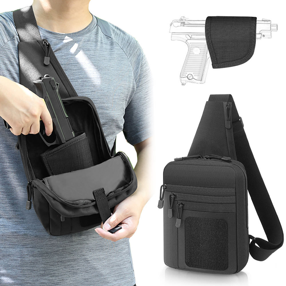 Tactical Pistol Gun Bag Concea - مراجعة Edc Pistol Carry Bag وسعره