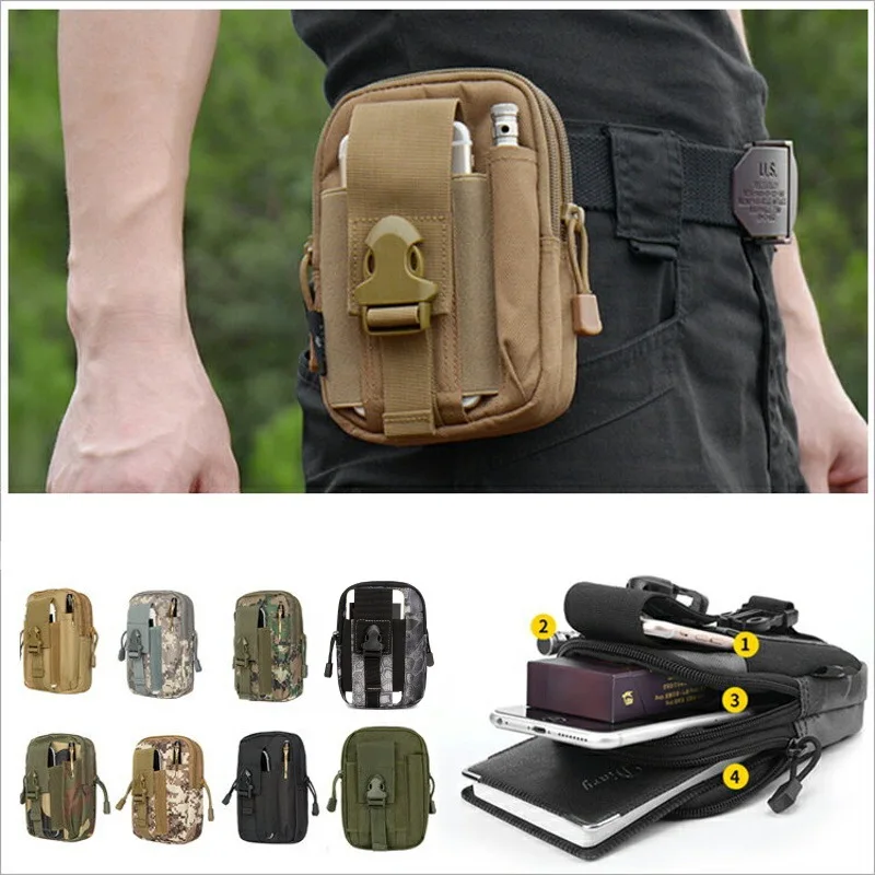 Tactical Waist Pouch EDC Molle - مراجعة Edc Carry Bag For Men وسعره