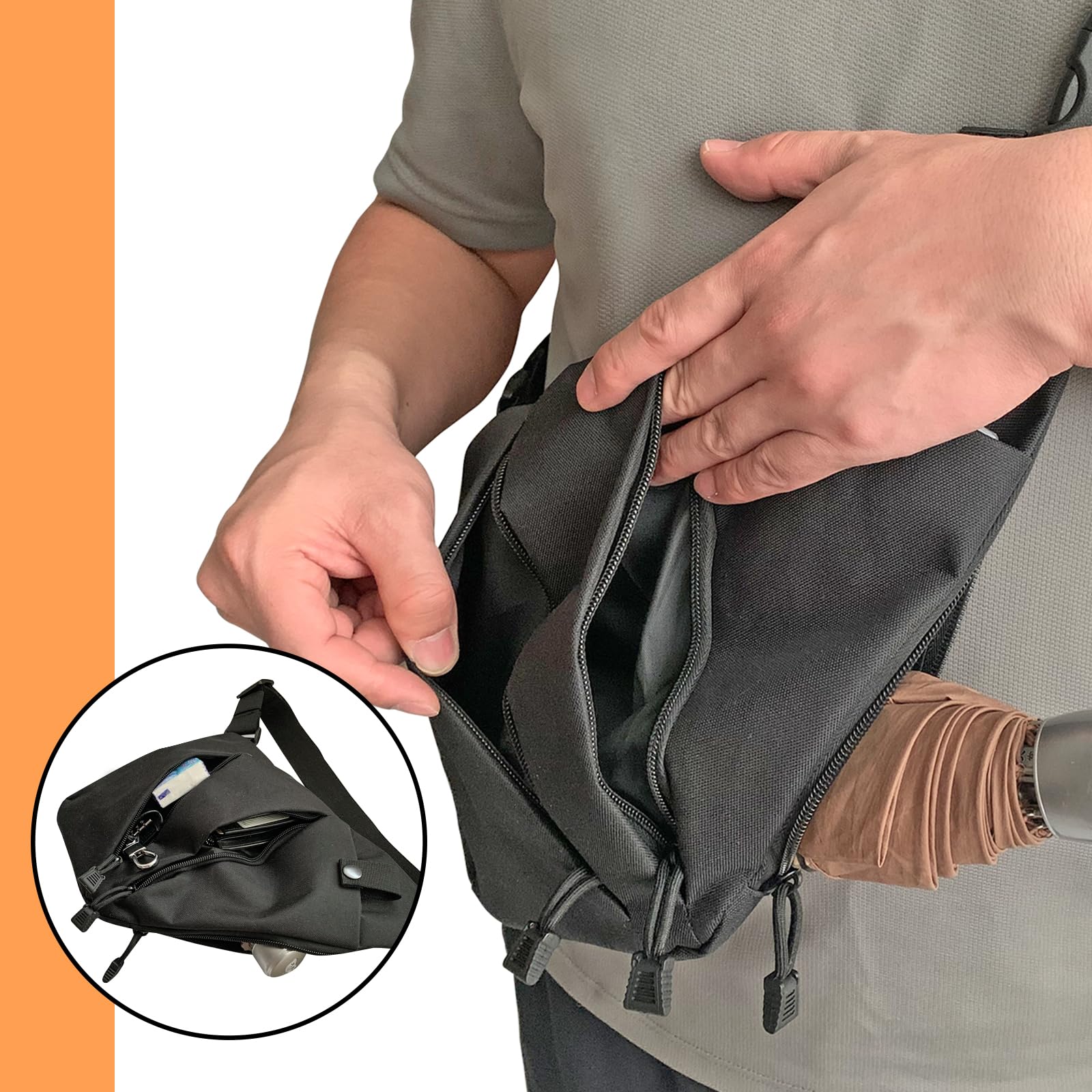 Tactical Crossbody Sling Bag E - مراجعة Edc Carry Bag For Men وسعره
