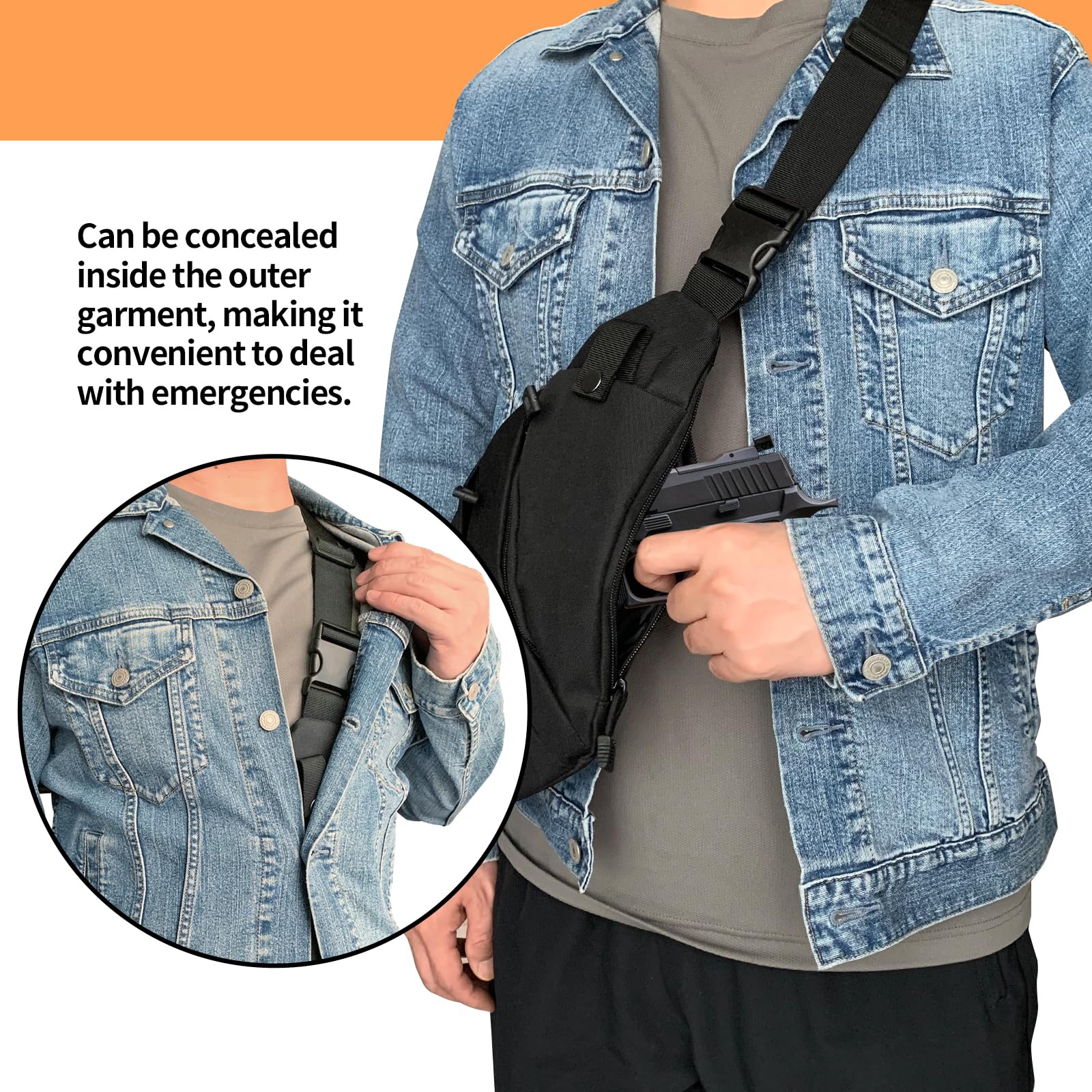 Tactical Crossbody Sling Bag E - مراجعة Edc Carry Bag For Men وسعره