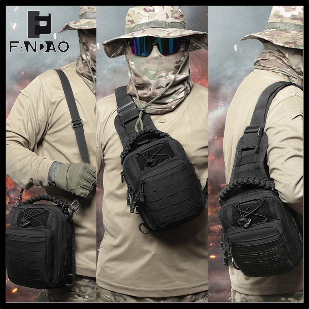 Tactical Sling Bag Pouch Multi - مراجعة Edc Pistol Carry Bag وسعره