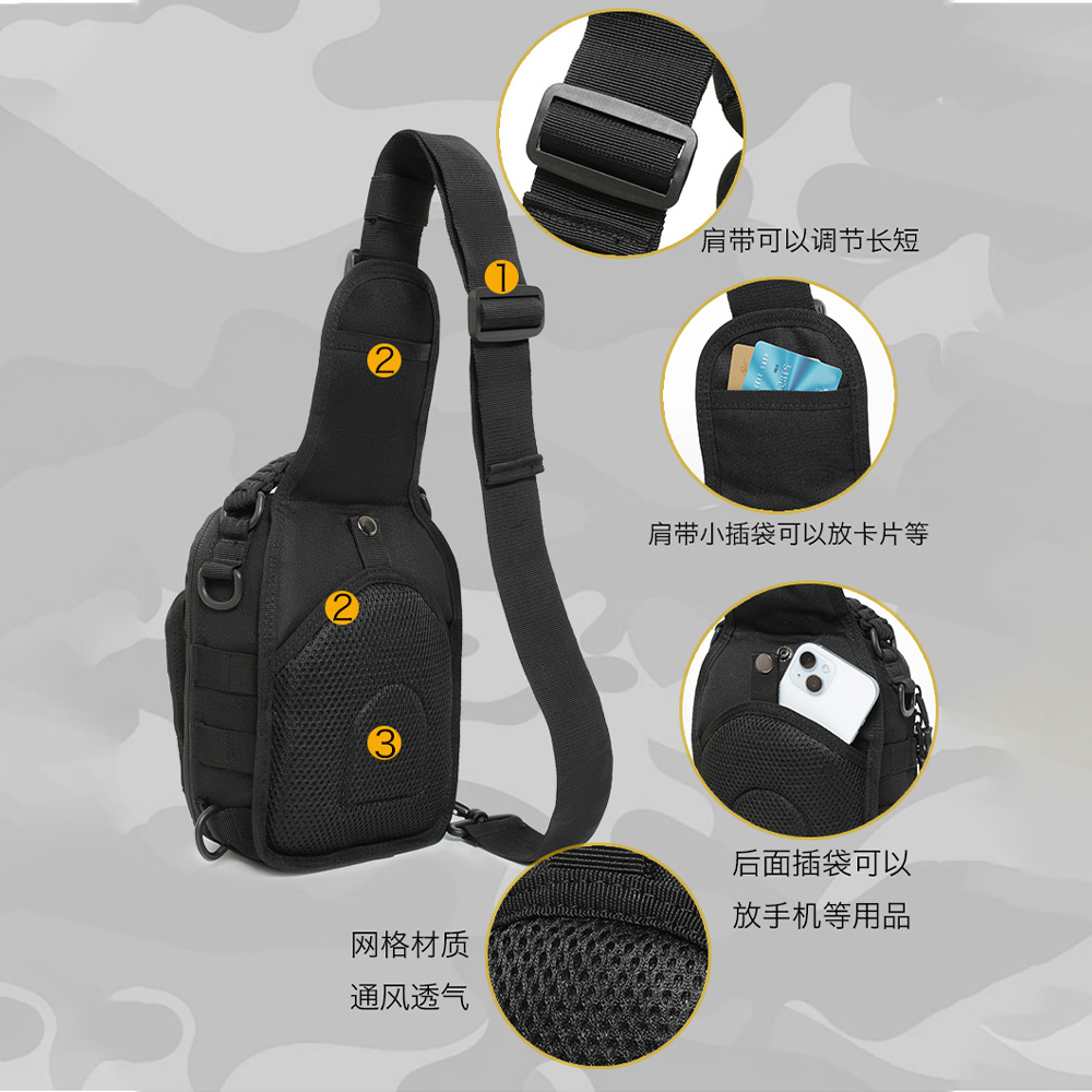 Tactical Sling Bag Pouch Multi - مراجعة Edc Pistol Carry Bag وسعره